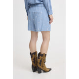 b.young B.YOUNG dame shorts BYKOSMO Shorts Light Blue Denim