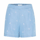 b.young B.YOUNG dame shorts BYKOSMO Shorts Light Blue Denim