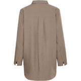 b.young B.YOUNG dame skjorte BYMMIDDE Shirt Walnut Melange