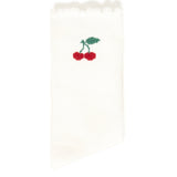 b.young B.YOUNG dame strømper BYVINYET Socks CERISE WHITE