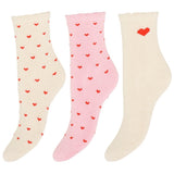 b.young B.YOUNG dame strømper box BYVILAINE Socks HEARTS SOCK