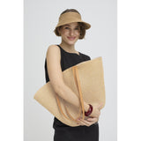b.young B.YOUNG dame taske BYVIESTA Bag NATURAL MEDIUM STRAW