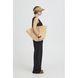 b.young B.YOUNG dame taske BYVIESTA Bag NATURAL MEDIUM STRAW