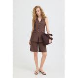 b.young B.YOUNG dame vest BYESSIE Vest French roast