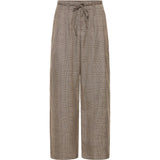 b.young B.Young dame bukser BYXDIYAR Pant BROWN/BLACK TARTAN