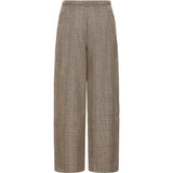 b.young B.Young dame bukser BYXDIYAR Pant BROWN/BLACK TARTAN