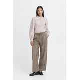 b.young B.Young dame bukser BYXDIYAR Pant BROWN/BLACK TARTAN