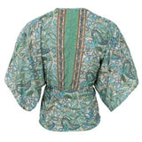 Black Colour BLACK COLOUR dame bluse BCLUNA Blouse Sea Green