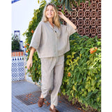 Black Colour BLACK COLOUR dame bukser BCALLY Pant CREME