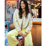 Black Colour BLACK COLOUR dame jakke BCJACKLINE Jacket Lt. Yellow
