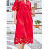Black Colour BLACK COLOUR dame kjole BCMADICKEN Dress Red