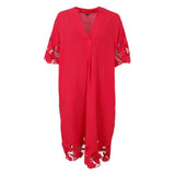 Black Colour BLACK COLOUR dame kjole BCMADICKEN Dress Red