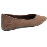 SHOES Belina dame ballerina sko 9873 Shoes Coffee
