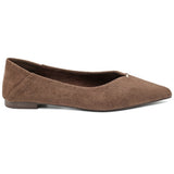 SHOES Belina dame ballerina sko 9873 Shoes Coffee