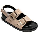 SHOES Caprine Dame Sandaler 3776 Shoes Khaki