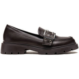 SHOES Cleo dame loafers 77-652 Shoes Brown