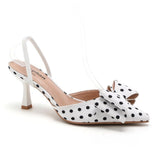 SHOES Dakota dame stiletter P-1480 Shoes White