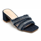 SHOES Karo dame sko 7220 Restudsalg DK blue