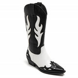 SHOES Abby Dame cowboystøvle 9632A Restudsalg Black