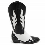 SHOES Abby Dame cowboystøvle 9632A Restudsalg Black