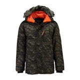 Geographical Norway GEOGRAPHICAL NORWAY Herre Vinterjakke CAMO DARWIN Winter jacket Camo Kaki