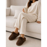 SHOES Juno Hjemmesko SG-2 Indoor Slippers Brown