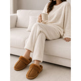 SHOES Juno Hjemmesko SG-2 Indoor Slippers Camel
