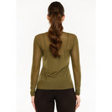 Liberté LIBERTÉ dame MESH DOT T-shirt Army