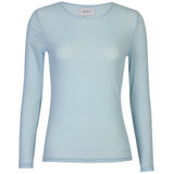 Liberté LIBERTÉ dame MESH DOT T-shirt Light blue