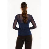 Liberté LIBERTÉ dame MESH DOT T-shirt Navy