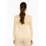 Liberté LIBERTÉ dame MESH DOT T-shirt Yellow