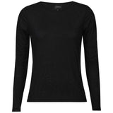 Liberté LIBERTÉ dame bluse MESH Blouse BLACK BLACK DIAMOND DOT