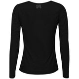 Liberté LIBERTÉ dame bluse MESH Blouse BLACK SILVER DIAMOND DOT
