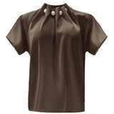 Liberté LIBERTE dame bluse PIP T-shirt Brown