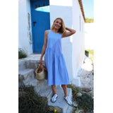 Liberté LIBERTÉ dame kjole RIKKE Dress BLUE CHECKS