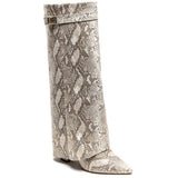 SHOES Luc Dame støvler 8623A Shoes Snake