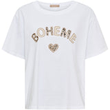 MARTA DU CHATEAU Marta Du Chateau Dame T-Shirt MdcLuana T-shirt White