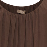 MARTA DU CHATEAU Marta Du Chateau Dame kjole MDCNAT 20514 Dress Chocolate