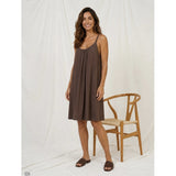 MARTA DU CHATEAU Marta Du Chateau Dame kjole MDCNAT 20514 Dress Chocolate