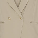 MARTA DU CHATEAU Marta Du Chateau dame blazer MdcVivian Restudsalg Beige520