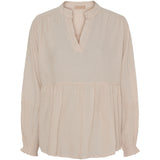 MARTA DU CHATEAU Marta Du Chateau dame bluse MdcAlberta Restudsalg Sabbia