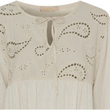 MARTA DU CHATEAU Marta Du Chateau dame bluse MdcCaterina 5616 Restudsalg Sabbia