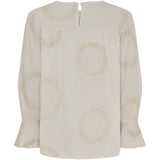 MARTA DU CHATEAU Marta Du Chateau dame bluse MdcVinter Blouse Sabbia
