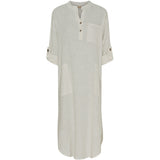 MARTA DU CHATEAU Marta Du Chateau dame kjole MdcNess Restudsalg Panna Beige 1752 Stripe