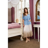MARTA DU CHATEAU Marta Du Chateau dame kjole MdcNorma Restudsalg Light Blue Beige