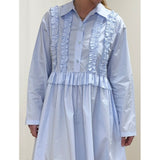 MARTA DU CHATEAU Marta Du Chateau dame kjole MdcViolet Restudsalg LightBlue64.