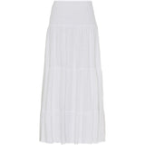 MARTA DU CHATEAU Marta Du Chateau dame nederdel 5201 Skirt Solid White