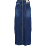MARTA DU CHATEAU Marta Du Chateau dame nederdel MDCMila MDC115-2579 Skirt Denim