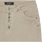 MARTA DU CHATEAU Marta Du Chateau dame shorts MdcSierra Restudsalg Beige
