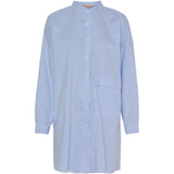 MARTA DU CHATEAU Marta Du Chateau dame skjorte MdcMinerva Restudsalg Skyblue
